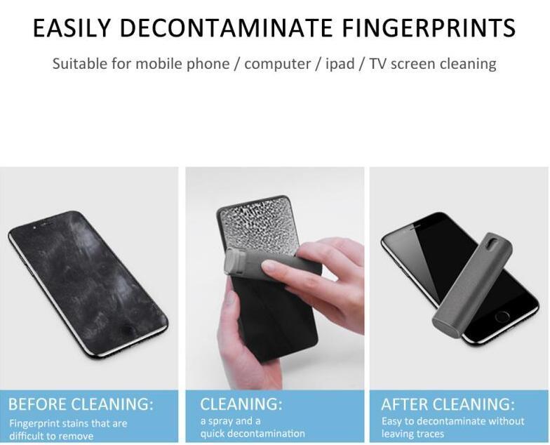 2 In 1 Phone Computer Screen Cleaner Kit For Screen